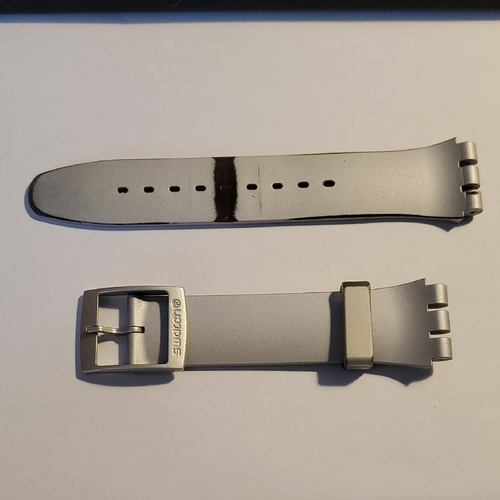 Swatch Silver Watch Strap
